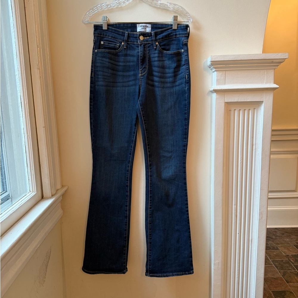 Denizen from Levi's Dark Blue Mid Rise Bootcut Jeans